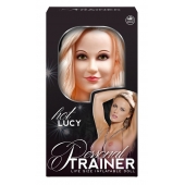 Надувная кукла с вибрацией и 2 любовными отверстиями Hot Lucy Lifesize Love Doll - NMC - в Белгороде купить с доставкой