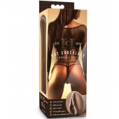 Коричневый мастубратор-вагина Nicole s Kitty - Blush Novelties - в Белгороде купить с доставкой