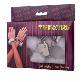 Наручники с белой меховой опушкой - ToyFa - купить с доставкой в Белгороде