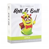 Стимулирующий презерватив-насадка Roll   Ball Apple - Sitabella - купить с доставкой в Белгороде