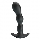 Черный анальный стимулятор простаты с вибрацией Special Anal Massager - 14,5 см. - Baile - в Белгороде купить с доставкой
