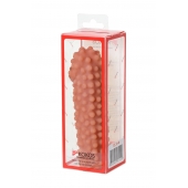 Телесная насадка на фаллос с бугорками KOKOS Extreme Sleeve 10 - 15,8 см. - KOKOS - в Белгороде купить с доставкой