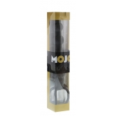 Черная ёлочка-насадка для двойного проникновения Mojo Bumpy - 15 см. - Seven Creations - в Белгороде купить с доставкой