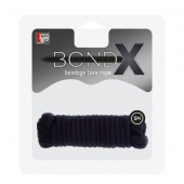 Чёрная веревка для связывания BONDX LOVE ROPE - 5 м. - Dream Toys - купить с доставкой в Белгороде