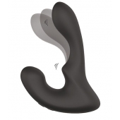 Чёрный массажер простаты с 2 моторами BOOTY ROCKER - Dream Toys - в Белгороде купить с доставкой