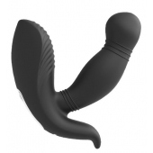 Черный вибромассажер простаты PROSTATE HERO - Dream Toys - в Белгороде купить с доставкой