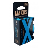 Классические презервативы в железном кейсе MAXUS Classic - 3 шт. - Maxus - купить с доставкой в Белгороде