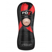Мастурбатор-ротик Vibrating Oral Stroker - Pipedream - в Белгороде купить с доставкой