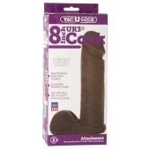 Насадка-реалистик Vac-U-Lock 8  ULTRASKYN Cock - 20,6 см. - Doc Johnson - купить с доставкой в Белгороде