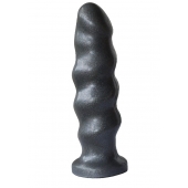 Черная насадка на трусики харнесс Platinum - 16 см. - LOVETOY (А-Полимер) - купить с доставкой в Белгороде
