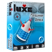 Презерватив LUXE Maxima  Глубинная бомба  - 1 шт. - Luxe - купить с доставкой в Белгороде
