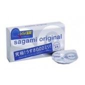 Ультратонкие презервативы Sagami Original QUICK - 6 шт. - Sagami - купить с доставкой в Белгороде