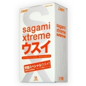 Ультратонкие презервативы Sagami Xtreme SUPERTHIN - 15 шт. - Sagami - купить с доставкой в Белгороде