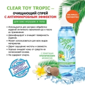 Очищающий спрей для игрушек CLEAR TOY Tropic - 100 мл. - Биоритм - купить с доставкой в Белгороде