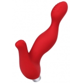 Красный силиконовый вибростимулятор простаты Proman - 12,5 см. - ToyFa - в Белгороде купить с доставкой