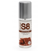 Смазка на водной основе S8 Flavored Lube со вкусом шоколада - 125 мл. - Stimul8 - купить с доставкой в Белгороде