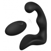 Черный вибромассажер простаты REMOTE BOOTY PLEASER - Dream Toys - в Белгороде купить с доставкой