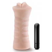 Телесный мастурбатор-ротик Angie - Blush Novelties - в Белгороде купить с доставкой
