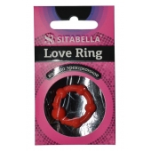 Эрекционное кольцо из киберкожи со стимулирующими бусинами - Sitabella - в Белгороде купить с доставкой