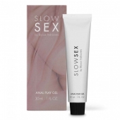 Лубрикант на водной основе Slow Sex Anal Play Gel - 30 мл. - Bijoux Indiscrets - купить с доставкой в Белгороде