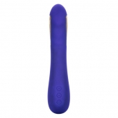 Фиолетовый вибратор с электростимуляцией Intimate E-Stimulator Petite Wand - 18,5 см. - California Exotic Novelties - купить с доставкой в Белгороде