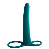 Зеленая насадка для двойного проникновения Gimlet - 16 см. - Lola Games - купить с доставкой в Белгороде