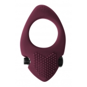 Бордовое эрекционное виброкольцо Pure Passion Sunset - Lola Games - в Белгороде купить с доставкой