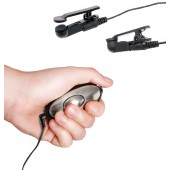 Черные электрические зажимы для сосков Shock Therapy Nipple Clamps - Pipedream - купить с доставкой в Белгороде