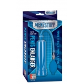 Синяя вакуумная помпа MENZSTUFF PENIS ENLARGER - Dream Toys - в Белгороде купить с доставкой