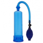 Синяя вакуумная помпа MENZSTUFF PENIS ENLARGER - Dream Toys - в Белгороде купить с доставкой