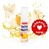 Гель-смазка Tutti-frutti со вкусом сочной дыни - 30 гр. - Биоритм - купить с доставкой в Белгороде