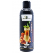Интимный гель-смазка JUICY FRUIT с ароматом солёной карамели - 200 мл. - БиоМед - купить с доставкой в Белгороде