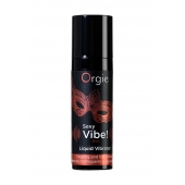 Разогревающий гель для массажа ORGIE Sexy Vibe Hot с эффектом вибрации - 15 мл. - ORGIE - купить с доставкой в Белгороде