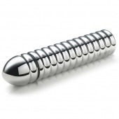 Рельефный фаллос для интенсивного электросекса Groovey George - 20 см. - MyStim - купить с доставкой в Белгороде