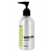 Лубрикант с согревающим эффектом MALE Cobeco Warm Lubricant - 250 мл. - Cobeco - купить с доставкой в Белгороде