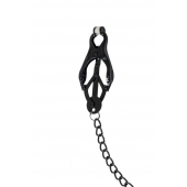 Зажимы на соски Darkside с цепочкой - Lola Games - купить с доставкой в Белгороде