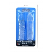 Комплект из 2 прозрачных насадок на пенис PENIS EXTENDER PACK - Dream Toys - в Белгороде купить с доставкой