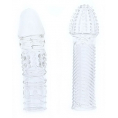 Комплект из 2 прозрачных насадок на пенис PENIS EXTENDER PACK - Dream Toys - в Белгороде купить с доставкой