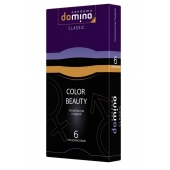 Разноцветные презервативы DOMINO Colour Beauty - 6 шт. - Domino - купить с доставкой в Белгороде