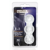 Прозрачный фигурный мастурбатор Master Stroker - Blush Novelties - в Белгороде купить с доставкой