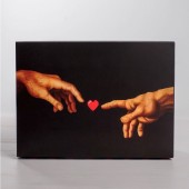 Складная коробка Love - 16 х 23 см. - Сима-Ленд - купить с доставкой в Белгороде