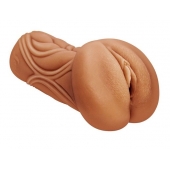 Кофейный мастурбатор-вагина Dumpling - Lola Games - в Белгороде купить с доставкой
