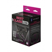 Черный пояс для насадок BEST CLASS STRAP - LOVETOY (А-Полимер) - купить с доставкой в Белгороде