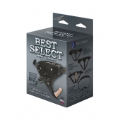 Пояс HARNESS BEST SELECT с вагинальной пробкой - LOVETOY (А-Полимер) - купить с доставкой в Белгороде