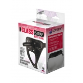 Черный пояс для насадок CLASS STRAP Restyling - LOVETOY (А-Полимер) - купить с доставкой в Белгороде