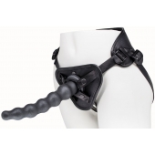 Пояс харнесс BEST UNI strap с 2 насадками - 18 и 22 см. - LOVETOY (А-Полимер) - купить с доставкой в Белгороде