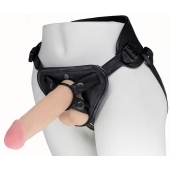 Пояс харнесс BEST UNI strap с 2 насадками - 18 и 22 см. - LOVETOY (А-Полимер) - купить с доставкой в Белгороде