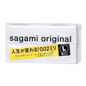 Презервативы Sagami Original 0.02 L-size увеличенного размера - 10 шт. - Sagami - купить с доставкой в Белгороде