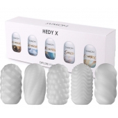 Набор из 5 мастурбаторов Hedy X5 Mixed - Svakom - в Белгороде купить с доставкой