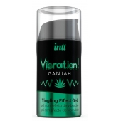 Жидкий интимный гель с эффектом вибрации Vibration! Ganjah - 15 мл. - INTT - купить с доставкой в Белгороде